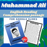 Muhammad Ali Biography Reading Comprehension Activities fo