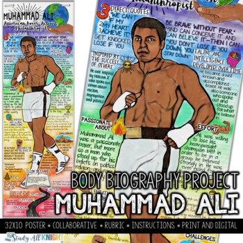 Preview of Muhammad Ali, Professional Boxer, Activist, Body Biography Project