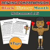 Muhammad Ali Reading Comprehension Pack | Black History Month