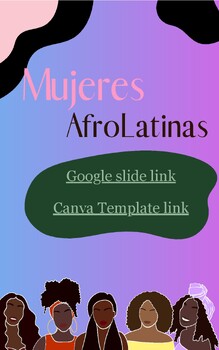 Preview of Mujeres Afro-Latinas Actividad