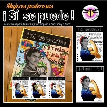Preview of Mujeres Poderosas: Woman History Month /Hispanic Heritage/ Desafíos Mundiales