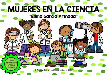 Preview of Mujeres ciencia (ELENA GARCÍA ARMADA) / Women sciencie (SPANISH)