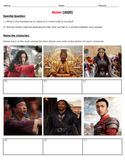 Mulan 2020 Movie Guide Questions in ENGLISH. Digital, PDF 