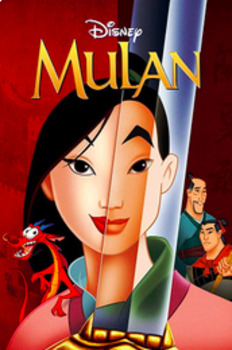 Preview of Mulan Movie Guide Questions in English | Chronological Order