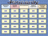 Muliplying Powers, Dividing Powers, Zero Exponents and more