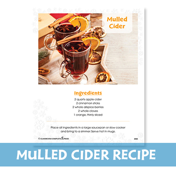 Preview of Mulled Cider Recipe - WORKSHEET
