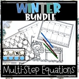 Multi 2-Step Equation Worksheets & Digital Activity Christ