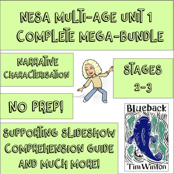Preview of Multi-Age MEGA Bundle - Unit 1 NESA Resources - Blueback - Narrative