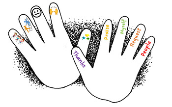 Preview of Multi-Age Prayer Hands Activity