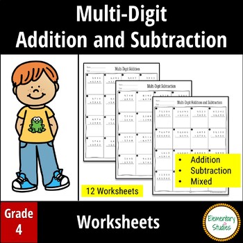 Preview of Multi-Digit Addition and Subtraction