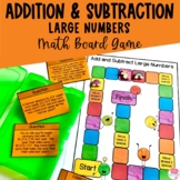 Multi Digit Addition and Subtraction Game | Adding and Sub