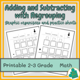 Multi-Digit Addition and Subtraction Graphic Organizers an