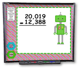 Multi-Digit Addition and Subtraction SMART BOARD Game