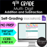 Multi Digit Addition and Subtraction for Google Forms™