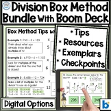 Multi-Digit Division Using the Box Method Digital  and Boo