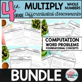 4th Grade Multiply Whole Numbers and Multiplication Concepts