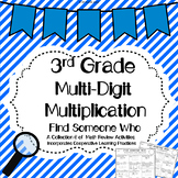 2 Digit by 1 Digit Multiplication Find Someone Who