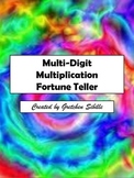 Multi-Digit Multiplication Fortune Teller