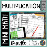 Multi-Digit Multiplication Math Activities Bundle - 5th Grade Puzzles & Riddles