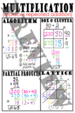 Multi-Digit Multiplication Methods Anchor Chart (poster)