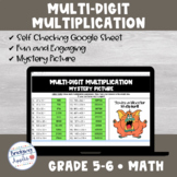 Multi Digit Multiplication | Mystery Picture
