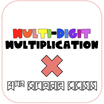 Preview of Multi-Digit Multiplication Presentation with Animations (4th Grade CCSS)