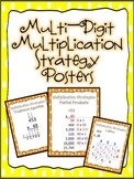 Multi Digit Multiplication Strategy Posters