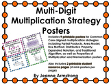 Multi-Digit Multiplication Strategy Posters