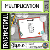 Multi-Digit Multiplication Trashketball Math Game