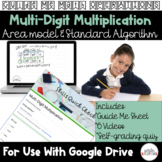 Multi-Digit Multiplication Video Lesson Area Model & Algorithm