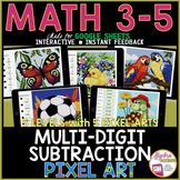 Multi Digit Subtraction with Regrouping Digital Resource P