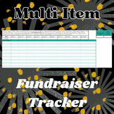 Multi-Item Fundraising Tracker