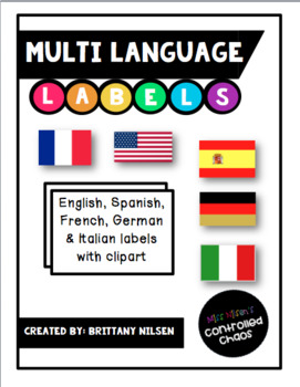 Preview of Multi Language Labels