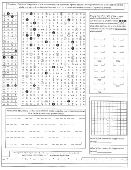 Preview of Multi-Layered Math Activity