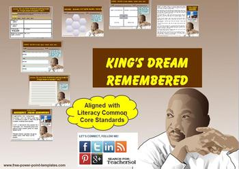 Preview of Multi-Leveled: MLK Constructed Response Practice & Word Work RI 6.1