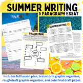 Multi-Paragraph Summer Writing Essay