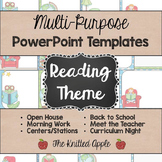 Reading Theme PowerPoint Templates