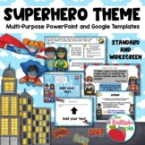 Superhero Theme PowerPoint Templates