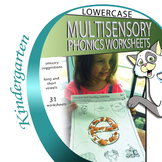 Multi-Sensory Alphabet Phonics Worksheets