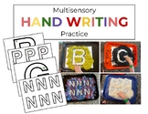 Multi-Sensory Capital Letter Hand Writing Practice for Beg