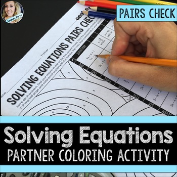 Preview of Multi-Step Equations Cooperative Learning Activity