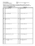 Multi-Step Equations - Distributive Prop. and Combine Like