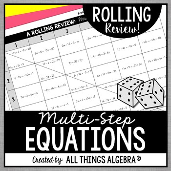 Roll and Win Addition Dice Game: 2 or 3 dice, equations, simple