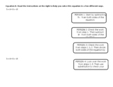 Multi-Step Equations Roundtable