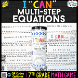7th Grade Math Game | Multi-Step Equations