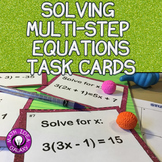 Solving Multi-Step Equations Partner Activity