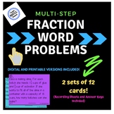 Multi-Step Fraction Word Problems