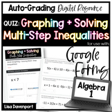 Multi Step Inequalities Google Forms Quiz