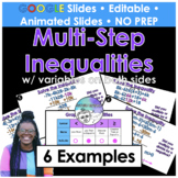 Multi Step Inequalities with variables on both sides Googl