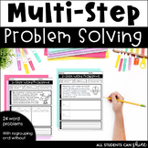 Multi-Step Math Problems | 1st/2nd Grade | Problem Solving
